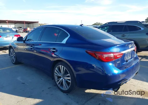 2018 Infiniti Q50 3.0T Sport z USA, uszkodzony, nr VIN JN1EV7AR1JM441047